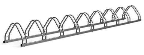A-MODEL Fietsenrek 9 Fietsen RVS