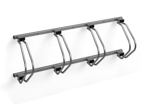 C-MODEL Wandfietsenrek 4 Fietsen RVS