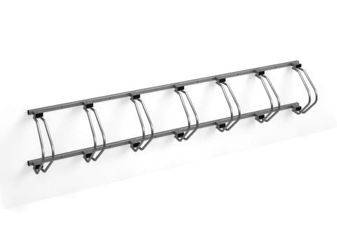 C-MODEL Wandfietsenrek 7 Fietsen RVS
