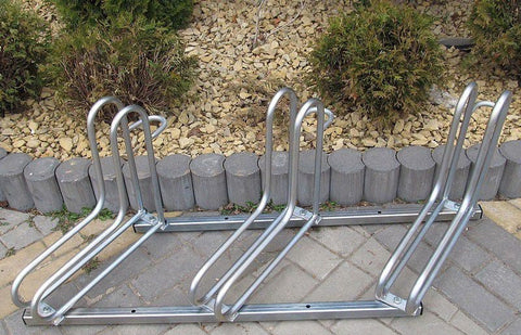 L-MODEL Fietsenrek 3 Fietsen GEGALVANISEERD KLEUR ZWART