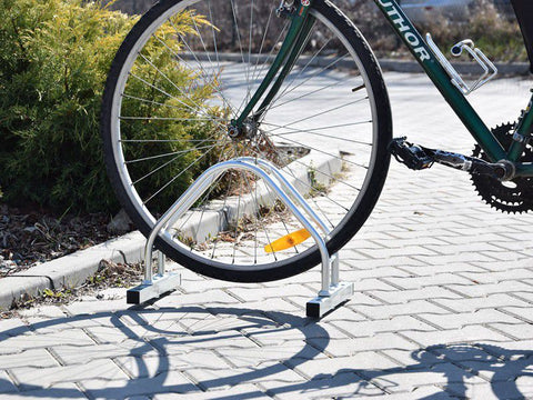 A-MODEL Fietsenrek 1 Fiets GEGALVANISEERD GRAFIET