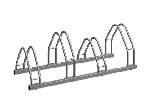A-MODEL 2H Fietsenrek 4 Fietsen GEGALVANISEERD GRAFIET