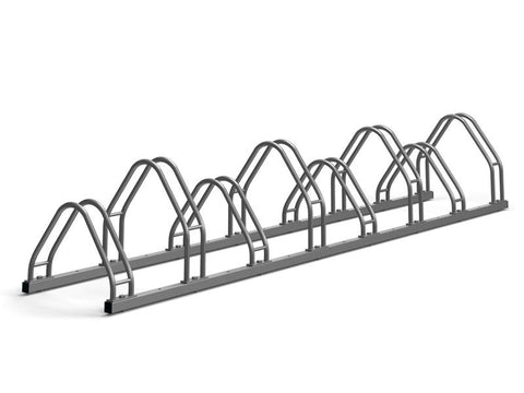 A-MODEL 2H Fietsenrek 8 Fietsen GEGALVANISEERD GRAFIET