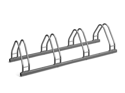 A-MODEL Fietsenrek 4 Fietsen GEGALVANISEERD STAAL