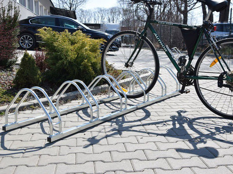 A-MODEL Fietsenrek 6 Fietsen GEGALVANISEERD GRAFIET