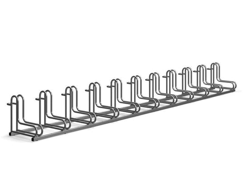 L-MODEL Fietsenrek 11 Fietsen GEGALVANISEERD STAAL