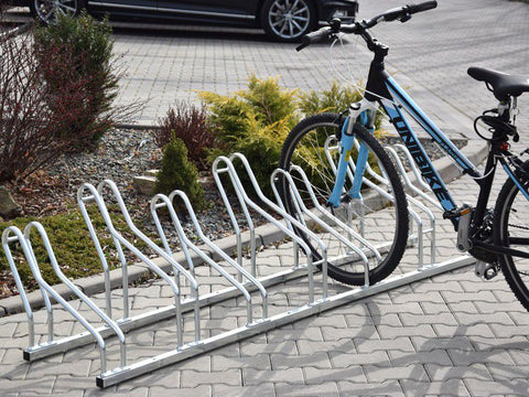 J-MODEL 2H Fietsenrek 6 Fietsen GEGALVANISEERD KLEUR GRAFIET