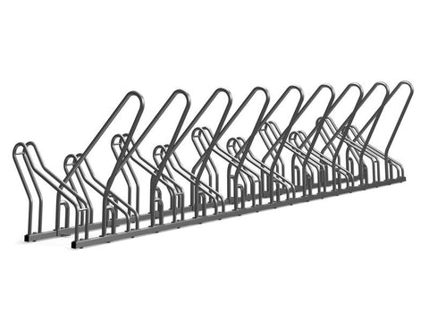 J-MODEL 2H BARRIÉRE Fietsenrek 10 Fietsen GEGALVANISEERD STAAL